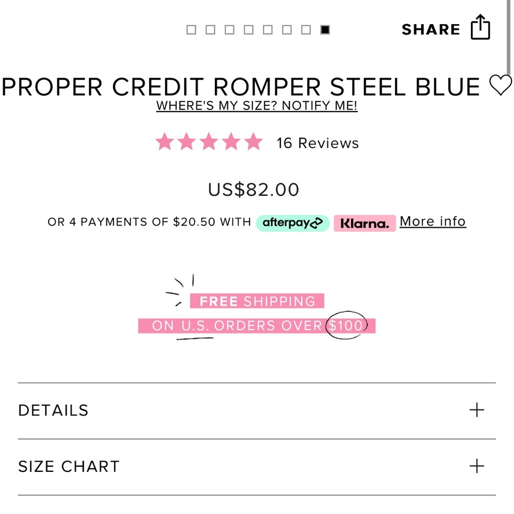 Ello Molly romper XS - Picture 7 of 8